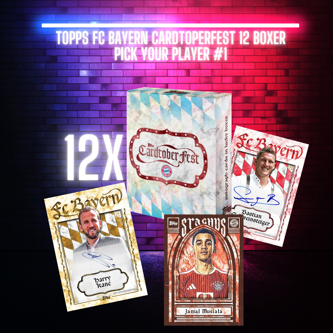 Topps FC Bayern Cardtoperfest 12 Boxer Pick Your Player #1