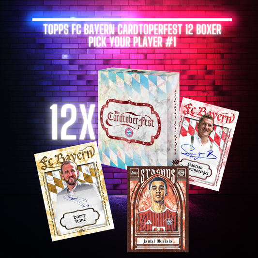 Topps FC Bayern Cardtoperfest 12 Boxer Pick Your Player #1