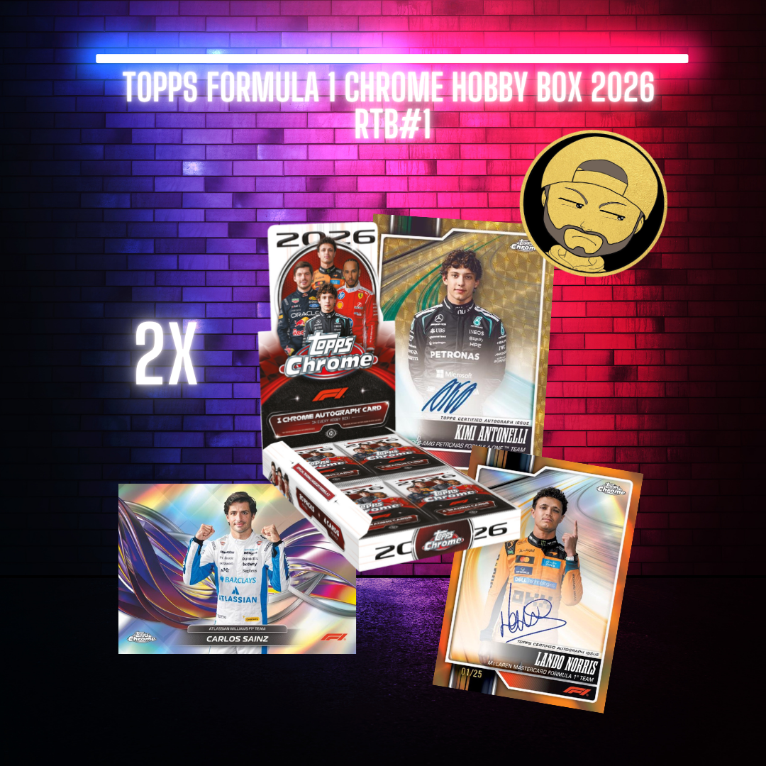 Topps Formula 1 Chrome Hobby Box 2026 2 Boxer RTB #1
