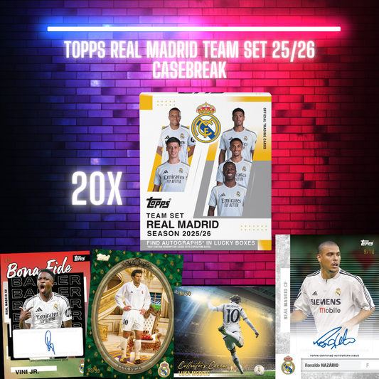 Topps Real Madrid Team Set 25/26 Casebreak