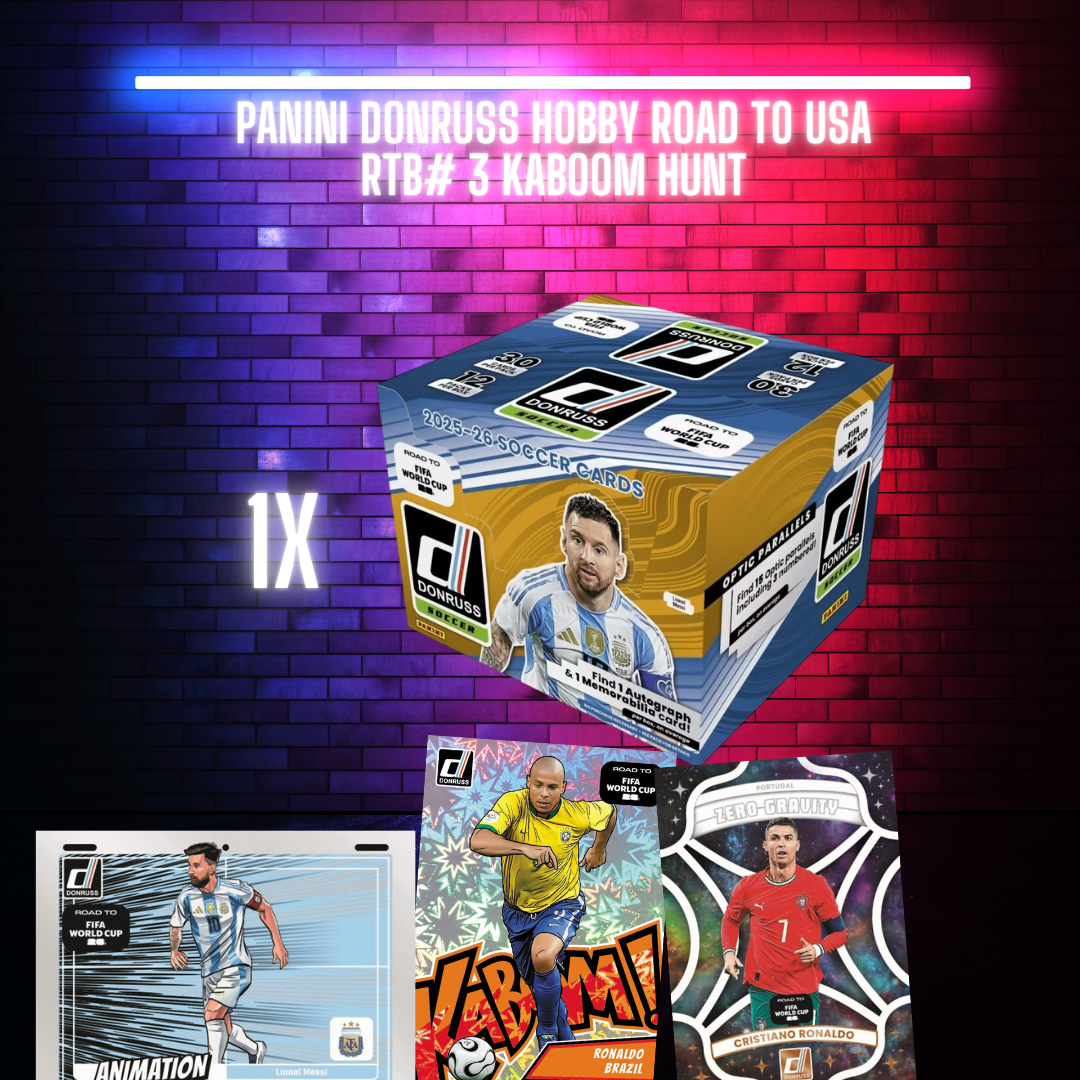 Panini Donruss Hobby Road To USA RTB#3 Kaboom Hunt