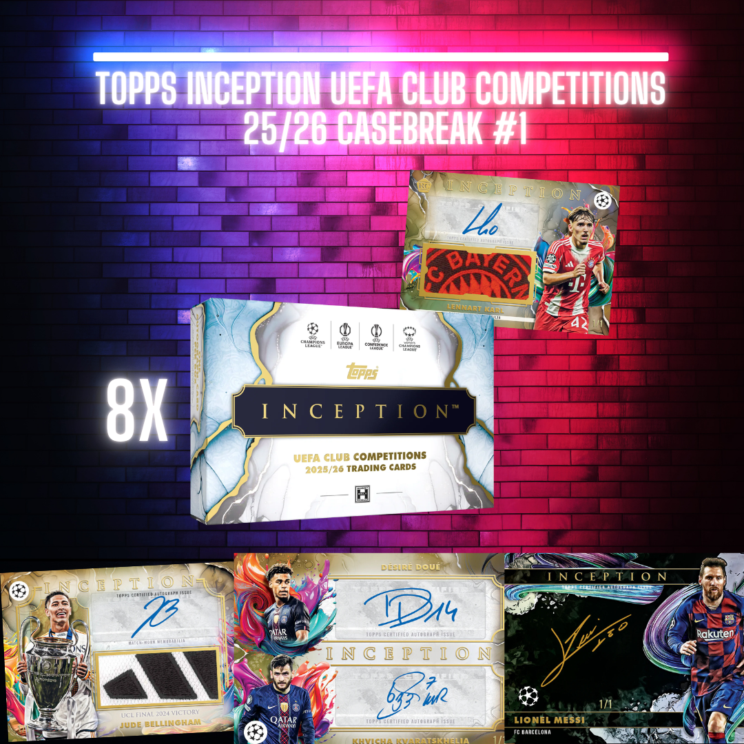Topps Inception UEFA Club Competitions 25/26 Casebreak #1