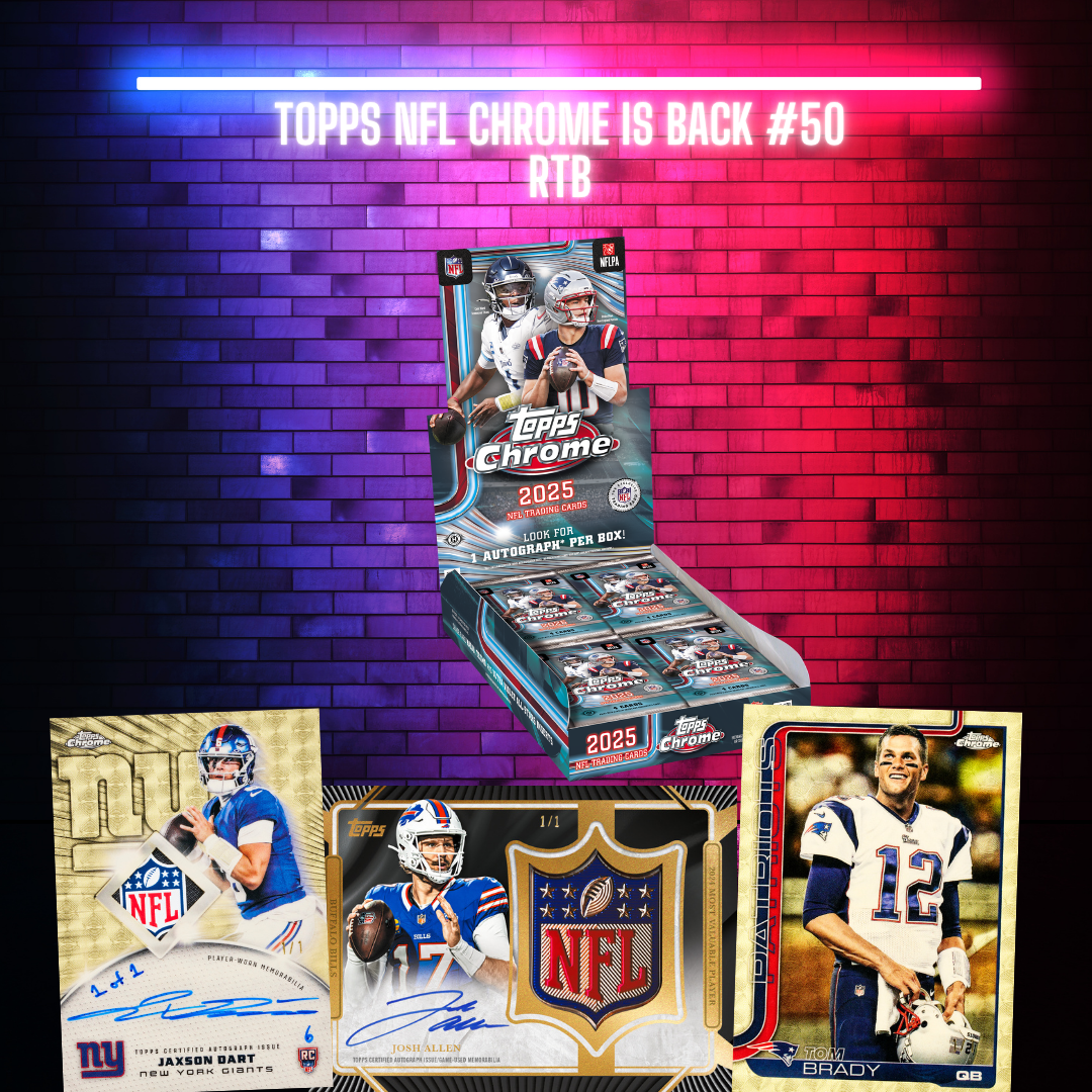 Topps NFL Chrome is Back #50 RTB