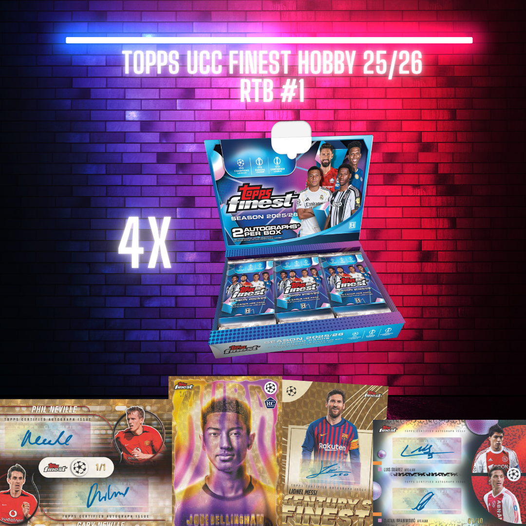Topps UCC Finest 25/26 Half Case RTB #1