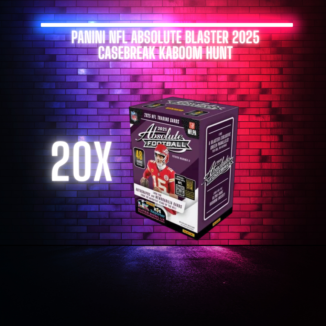 Panini NFL Absolute Blaster 2025 Casebreak #46 Kaboom Hunt