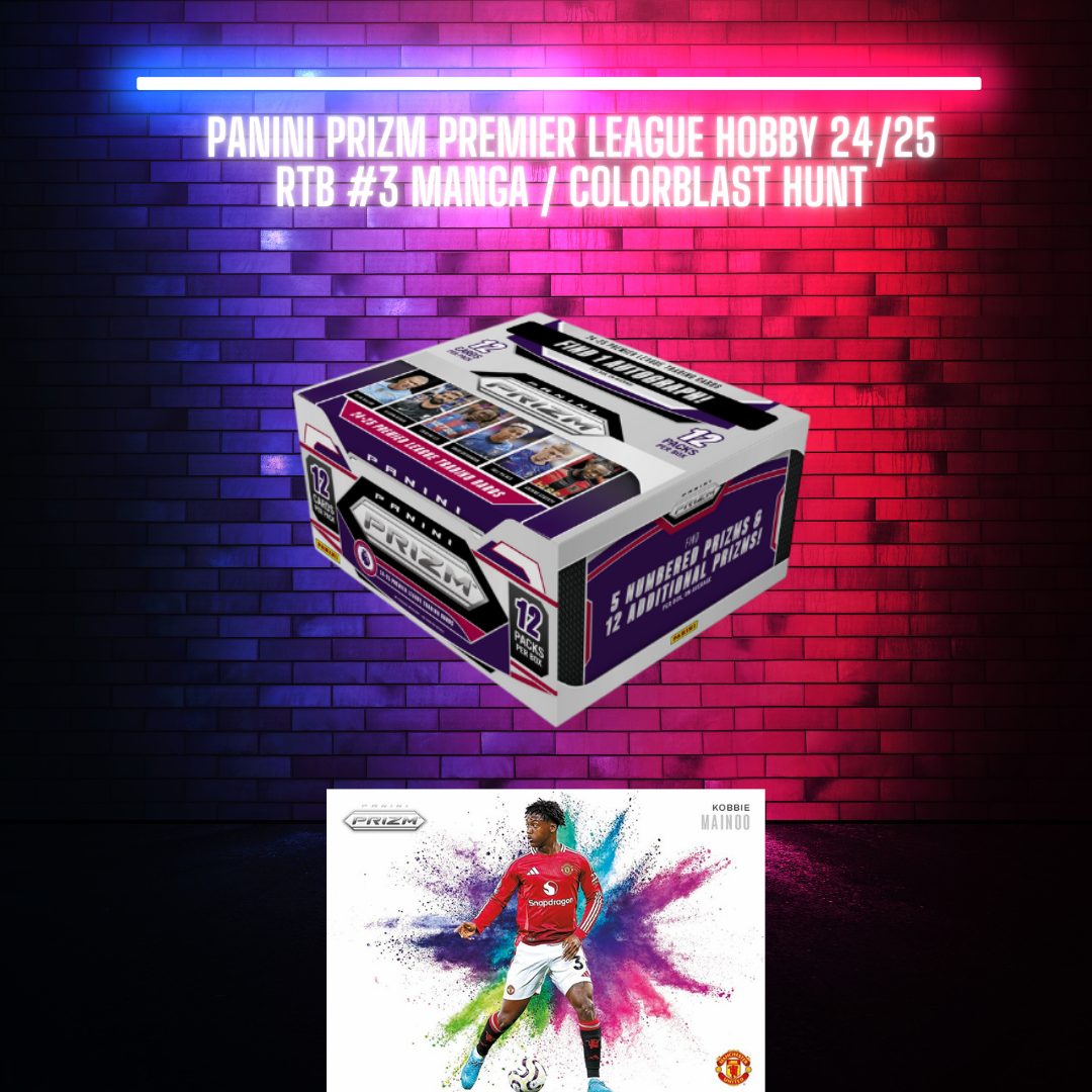 Panini Prizm Premier League Hobby 24/25 RTB #5 Manga / Colorblast Hunt
