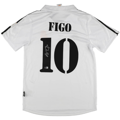 Luis Figo signed Real Madrid 2001/2002 100 Years Real Madrid Special Jersey