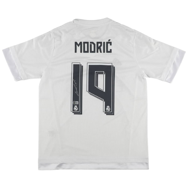 Luka Modrić Signed Real Madrid Jersey – Beckett