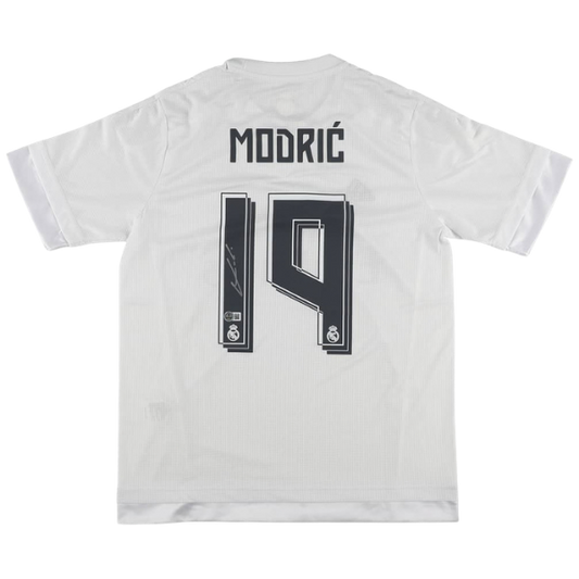 Luka Modrić Signed Real Madrid Jersey – Beckett