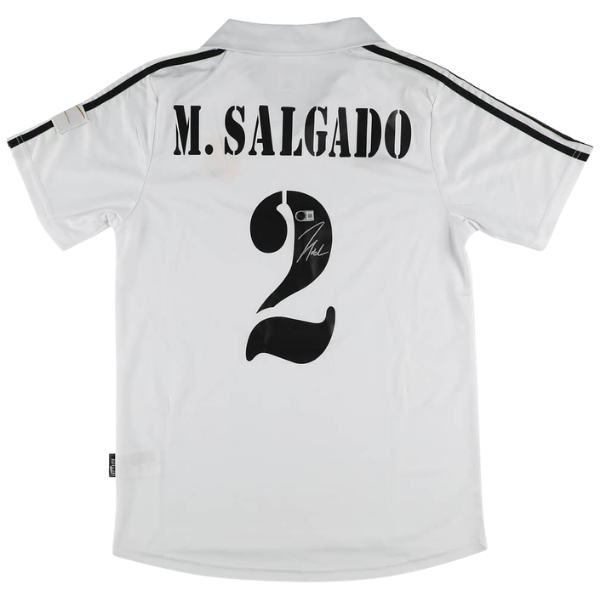 Michel Salgado Signed Real Madrid Jersey - Beckett