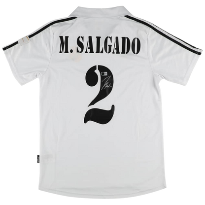 Michel Salgado Signed Real Madrid Jersey - Beckett