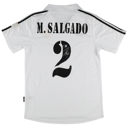 Michel Salgado Signed Real Madrid Jersey - Beckett