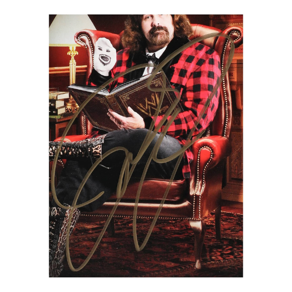 Mick Foley – Signiertes "For All Mankind" DVD & Mr. Socko Handpuppe Set (2 Autogramme) – JSA COA (x2) – WWE Legende