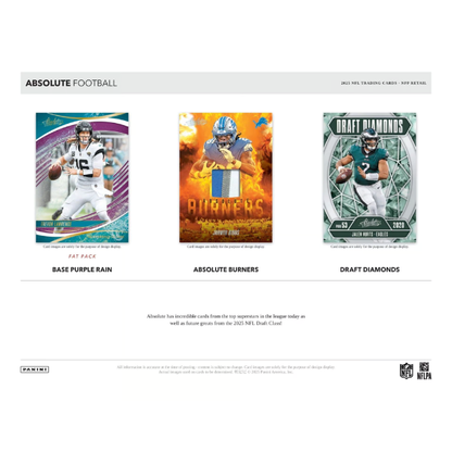 Panini Absolute Fat Pack Box NFL 2025 Football (Einzelpack)