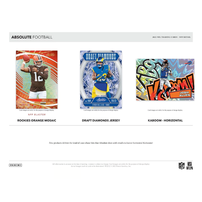 Panini Absolute Fat Pack Box NFL 2025 Football (Einzelpack)