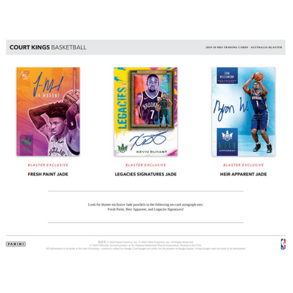 Panini Court Kings Basketball NBA International Blaster Box 2019/2020