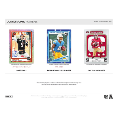 Panini Donruss Optic Football NFL Mega Box 2025