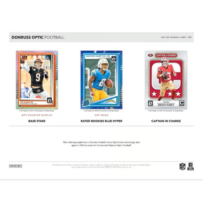 Panini Donruss Optic NFL Fat Pack 2025 (Football) (Einzelpack)