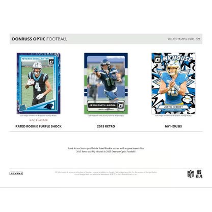 Panini Donruss Optic NFL Fat Pack 2025 (Football) (Einzelpack)
