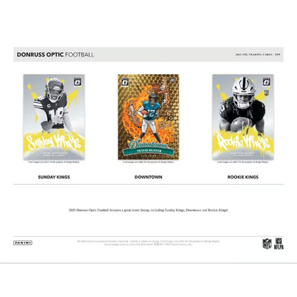 Panini Donruss Optic NFL Fat Pack 2025 (Football) (Einzelpack)
