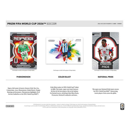 Panini FIFA Prizm World Cup Hobby Box 2026 (Fussball)
