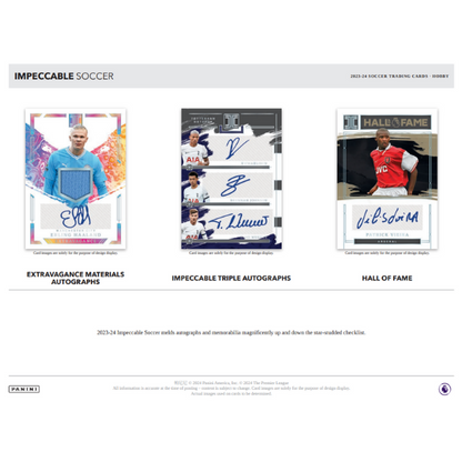Panini Impeccable Soccer Premier League 2023/2024 Hobby Box (Fussball)