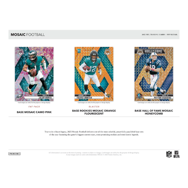 Panini Mosaic Football Value Pack Box NFL 2025 (Einzelpack)