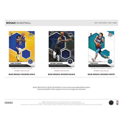 Panini Mosaic Hobby Box NBA Basketball 2020/2021
