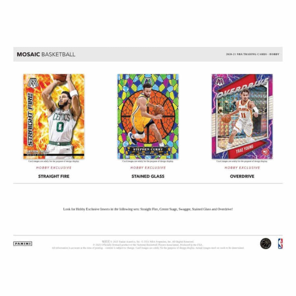 Panini Mosaic Hobby Box NBA Basketball 2020/2021