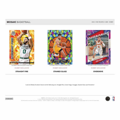 Panini Mosaic Hobby Box NBA Basketball 2020/2021