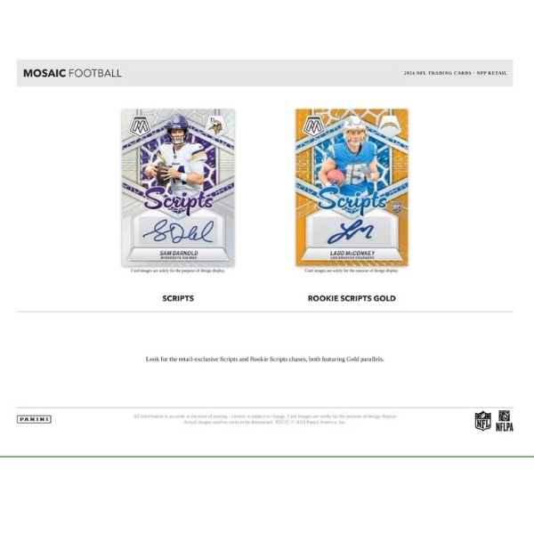 Pack de valeur Panini Mosaic Football NFL 2024