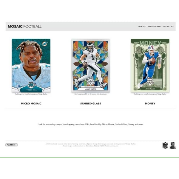 Pack de valeur Panini Mosaic Football NFL 2024