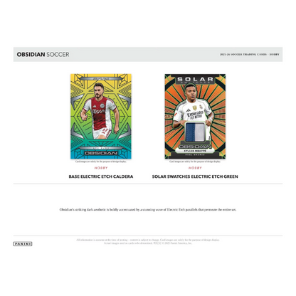 Panini Obsidian Hobby Box 25/26 (Fussball)
