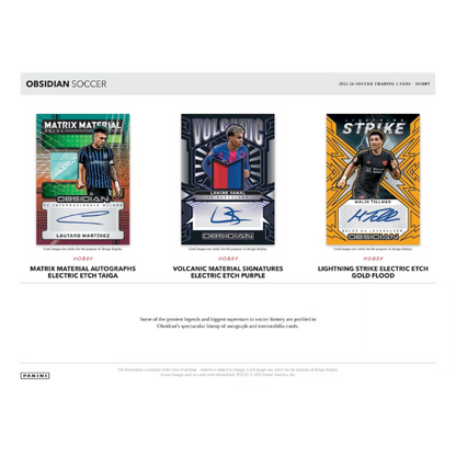 Panini Obsidian Hobby Box 25/26 (Fussball)