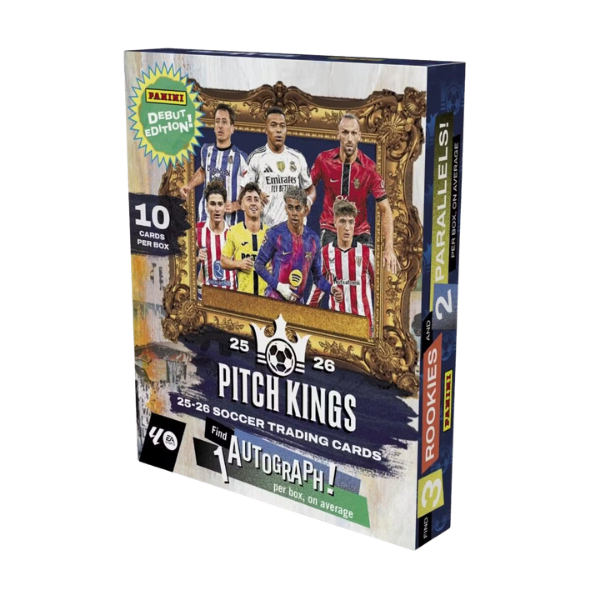 Panini Pitch Kings La Liga Fußball Hobby International Box 2025/2026