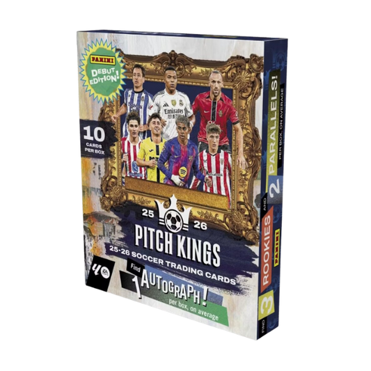 Panini Pitch Kings La Liga Fußball Hobby International Box 2025/2026