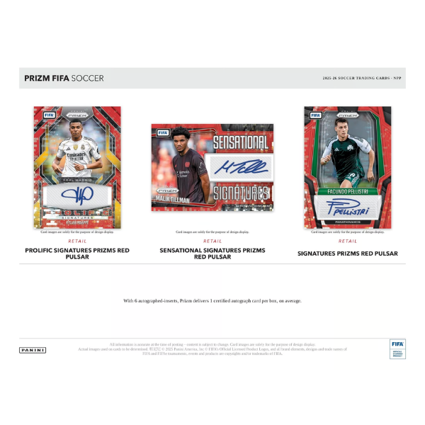 Panini Prizm FIFA Blaster Box (Fussball) 2025/2026