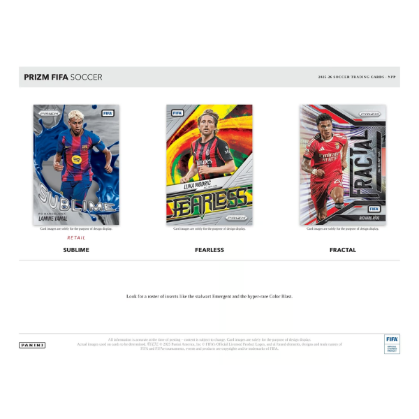 Panini Prizm FIFA Blaster Box (Fussball) 2025/2026