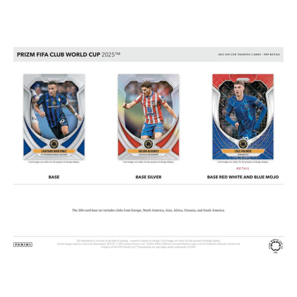 Panini Prizm FIFA Club World Cup Soccer Blaster Box (Fussball) 2024/2025
