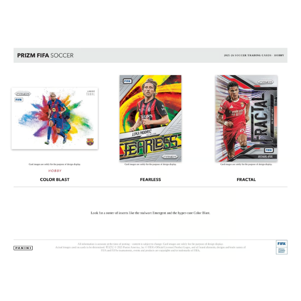 Panini Prizm FIFA Hobby Box 2025/2026 (Fussball)