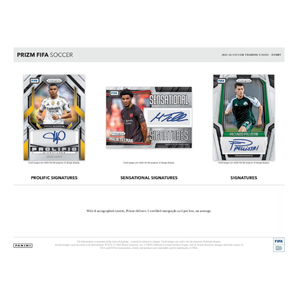 Panini Prizm FIFA Hobby Box 2025/2026 (Fussball)