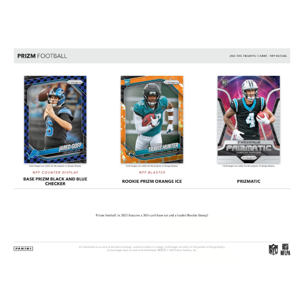 Panini Prizm Football NFL Blaster Box 2025