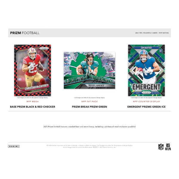 Panini Prizm Football NFL Blaster Box 2025