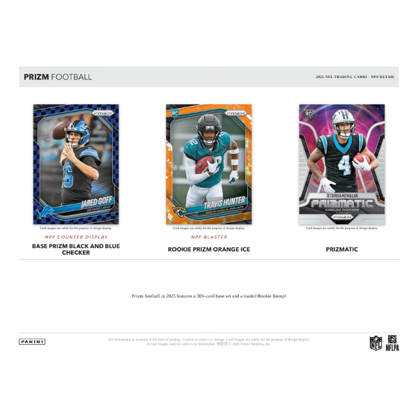 Panini Prizm Mega Box NFL 2025 (Football)