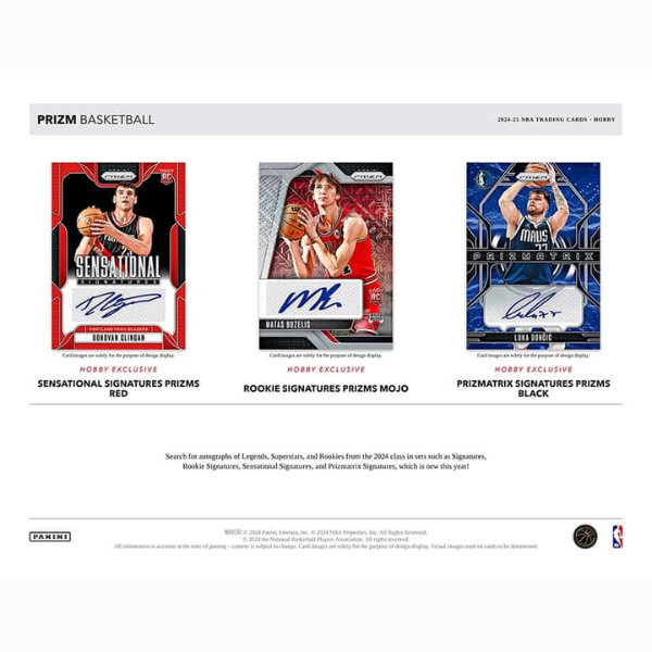 Panini Prizm NBA Basketball Hobby Box 2024/2025