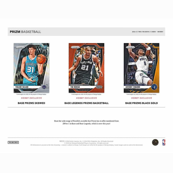 Panini Prizm NBA Basketball Hobby Box 2024/2025