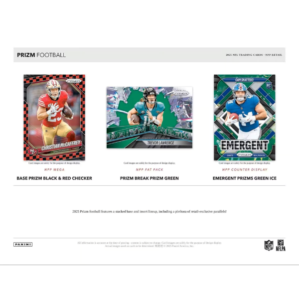 Panini Prizm NFL Retail Box 2025 (Football)