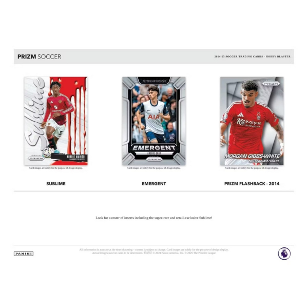 Panini Prizm Premier League Soccer Blaster Box (Fussball) 2024/2025