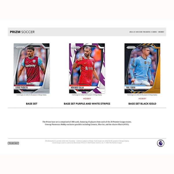 Panini Prizm Premier League Soccer Hobby Box (Fussball) 2024/2025