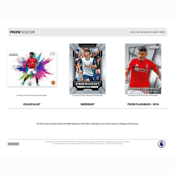 Panini Prizm Premier League Soccer Hobby Box (Fussball) 2024/2025